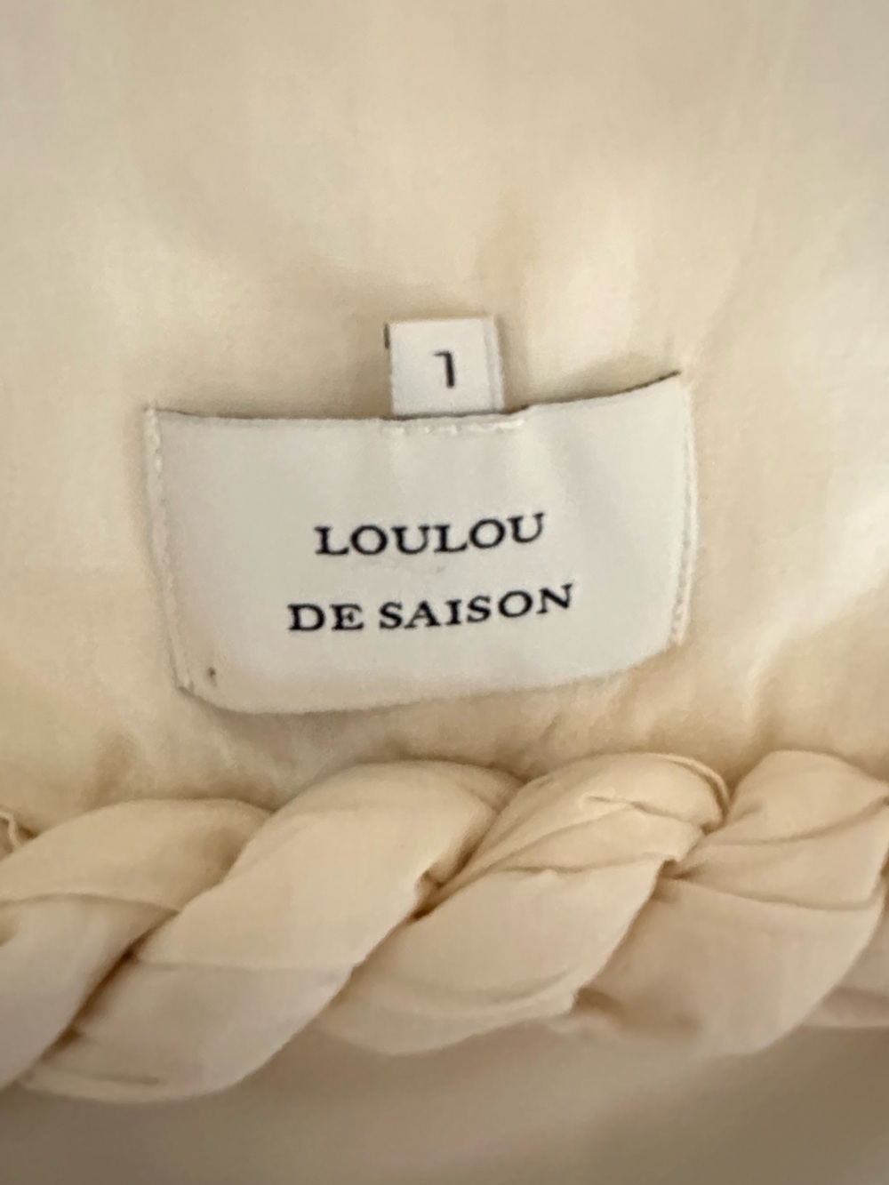 LOULOU DE SAISON Kika Gathered Cotton & Silk Voile Maxi Dress - Picture 6 of 10